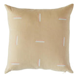 Schumacher Sand 22" x 22" Icehouse Pillow