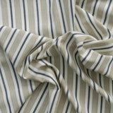 Andrew Martin COAST SAND/NAVY Upholstery Fabric