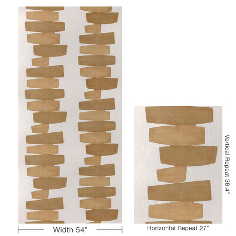 Kravet STACKED SAFFRON Fabric