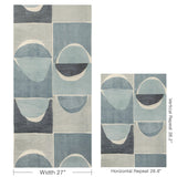 Kravet NIKO MOD INDIGO Wallpaper