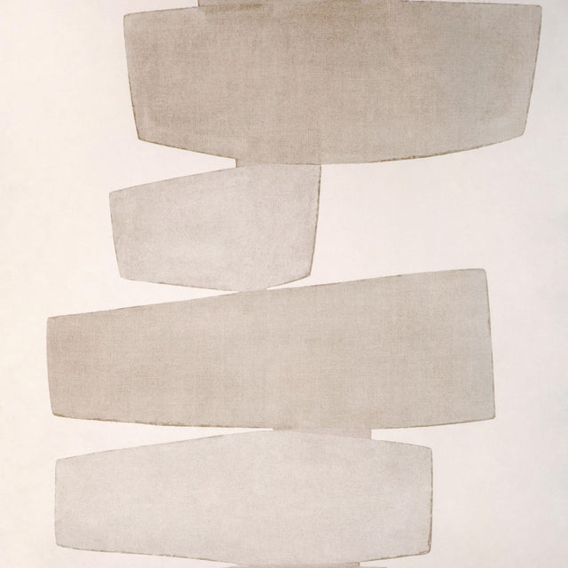 Kravet STACKED WP FOG Wallpaper