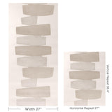 Kravet STACKED WP FOG Wallpaper