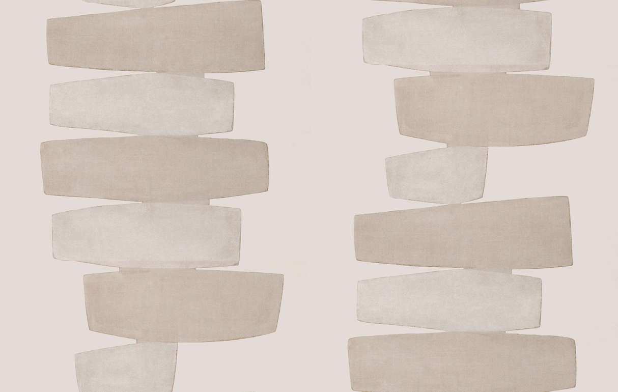 Kravet STACKED WP FOG Wallpaper