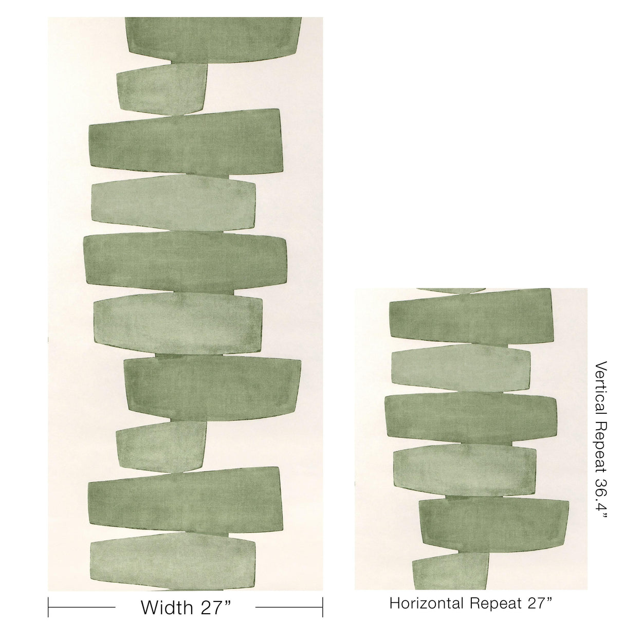 Kravet STACKED WP LEAF Wallpaper