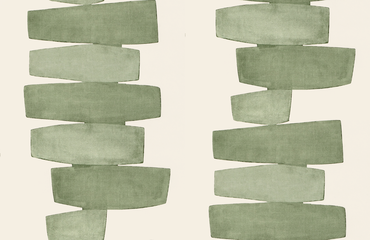 Kravet STACKED WP LEAF Wallpaper