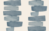 Kravet STACKED WP SLATE Wallpaper