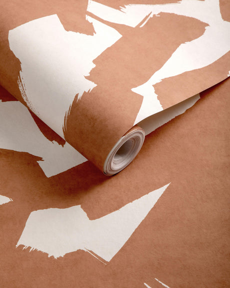 Kravet BOLD LINES WP CLAY Wallpaper