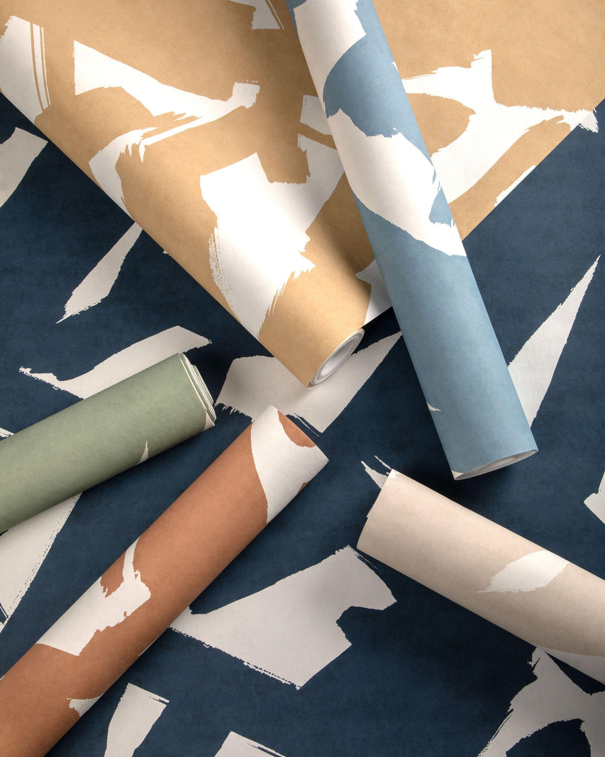 Kravet BOLD LINES WP INDIGO Wallpaper
