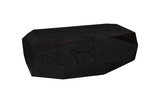 Phillips Collection Prism Black Finish Coffee Table