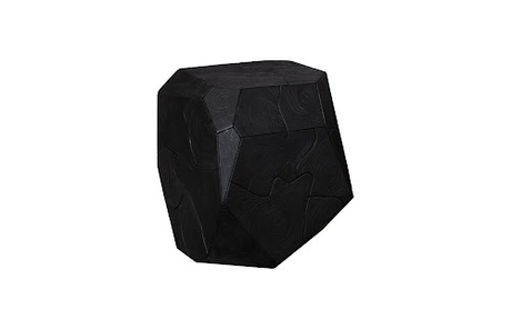 Phillips Collection Prism Black Finish Side Table