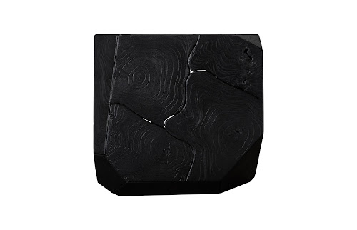 Phillips Collection Prism Black Finish Side Table