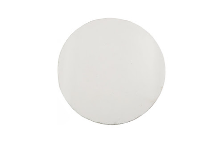 Phillips Collection Crater White Stone Side Table