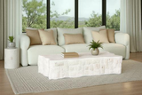 Phillips Collection Mactan Beige Coffee Table