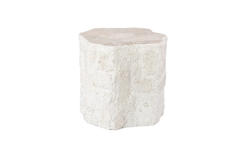 Phillips Collection Mactan Beige Side Table