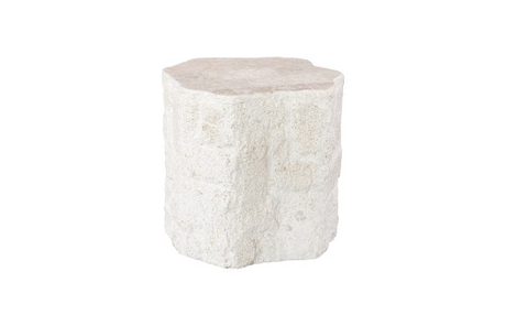 Phillips Collection Mactan Beige Side Table