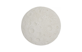 Phillips Collection Crater , 22" White Stone Wall Art
