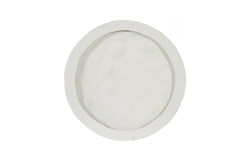Phillips Collection Crater , 22" White Stone Wall Art