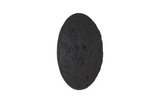 Phillips Collection Crater , 22" Black Stone Wall Art