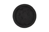 Phillips Collection Crater , 22" Black Stone Wall Art