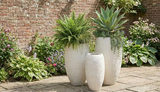 Phillips Collection Aera Off White Medium Planter