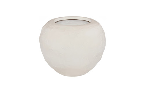Phillips Collection Aera , Wide Off White Small Planter
