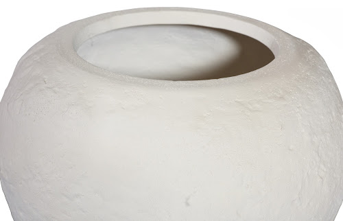 Phillips Collection Aera , Wide Off White Small Planter
