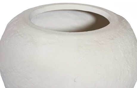 Phillips Collection Aera , Wide Off White Small Planter