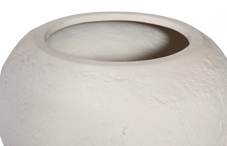 Phillips Collection Aera , Wide Off White Medium Planter