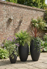 Phillips Collection Aera Black Large Planter