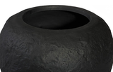 Phillips Collection Aera  Wide Black Small Planter