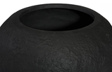 Phillips Collection Aera  Wide Black Medium Planter