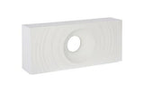 Phillips Collection Void  Table White Stone Console