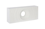 Phillips Collection Void  Table White Stone Console