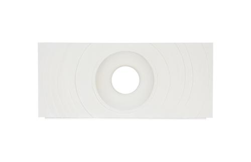 Phillips Collection Void  Table White Stone Console
