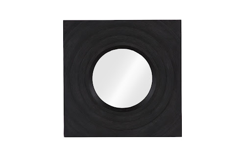 Phillips Collection Void Black Stone Mirror