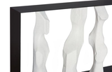 Phillips Collection Cast Women Metal Framed Roman Stone Console