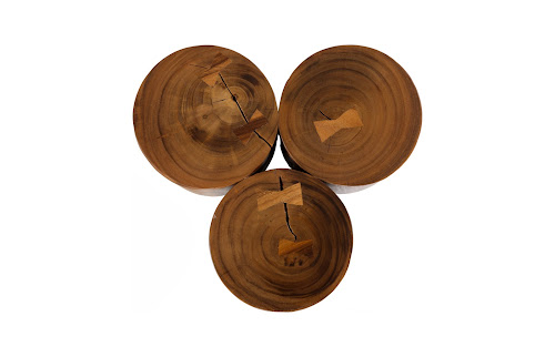 Phillips Collection Triflora Natural Small Side Table