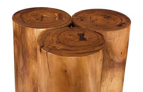 Phillips Collection Triflora Natural Large Side Table