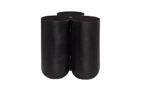 Phillips Collection Triflora Black Large Side Table