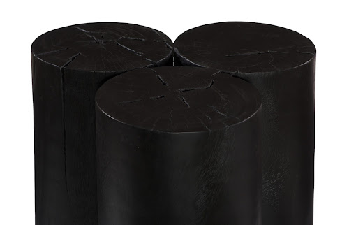 Phillips Collection Triflora Black Large Side Table