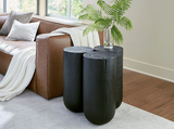 Phillips Collection Triflora Black Large Side Table