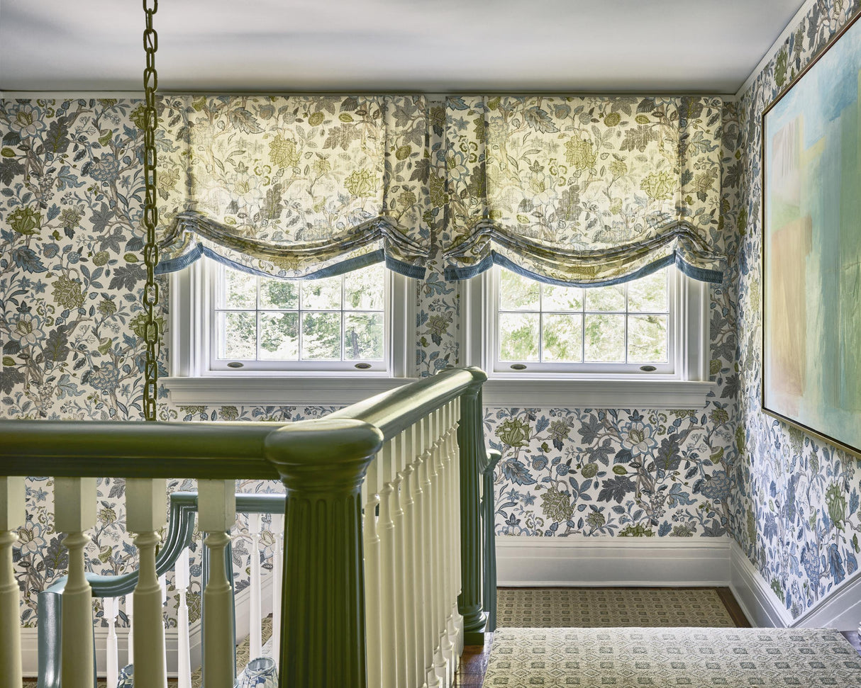 Lee Jofa HAZELWOOD PRINT MINERAL Fabric