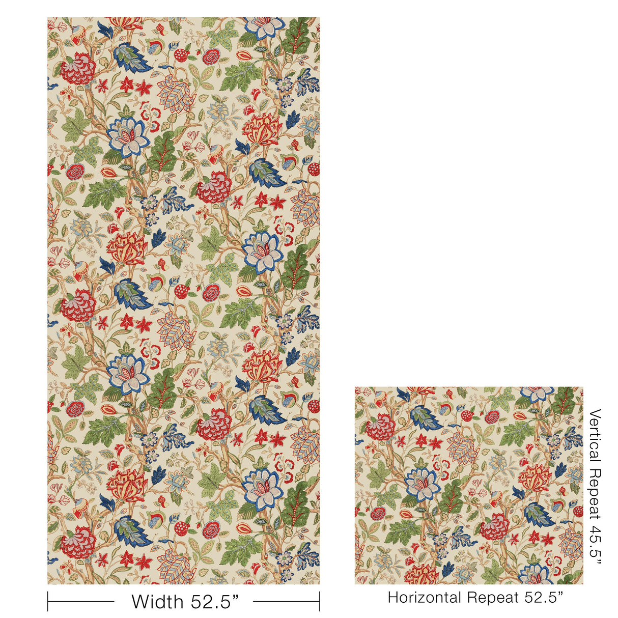 Lee Jofa HAZELWOOD PRINT MULTI Fabric