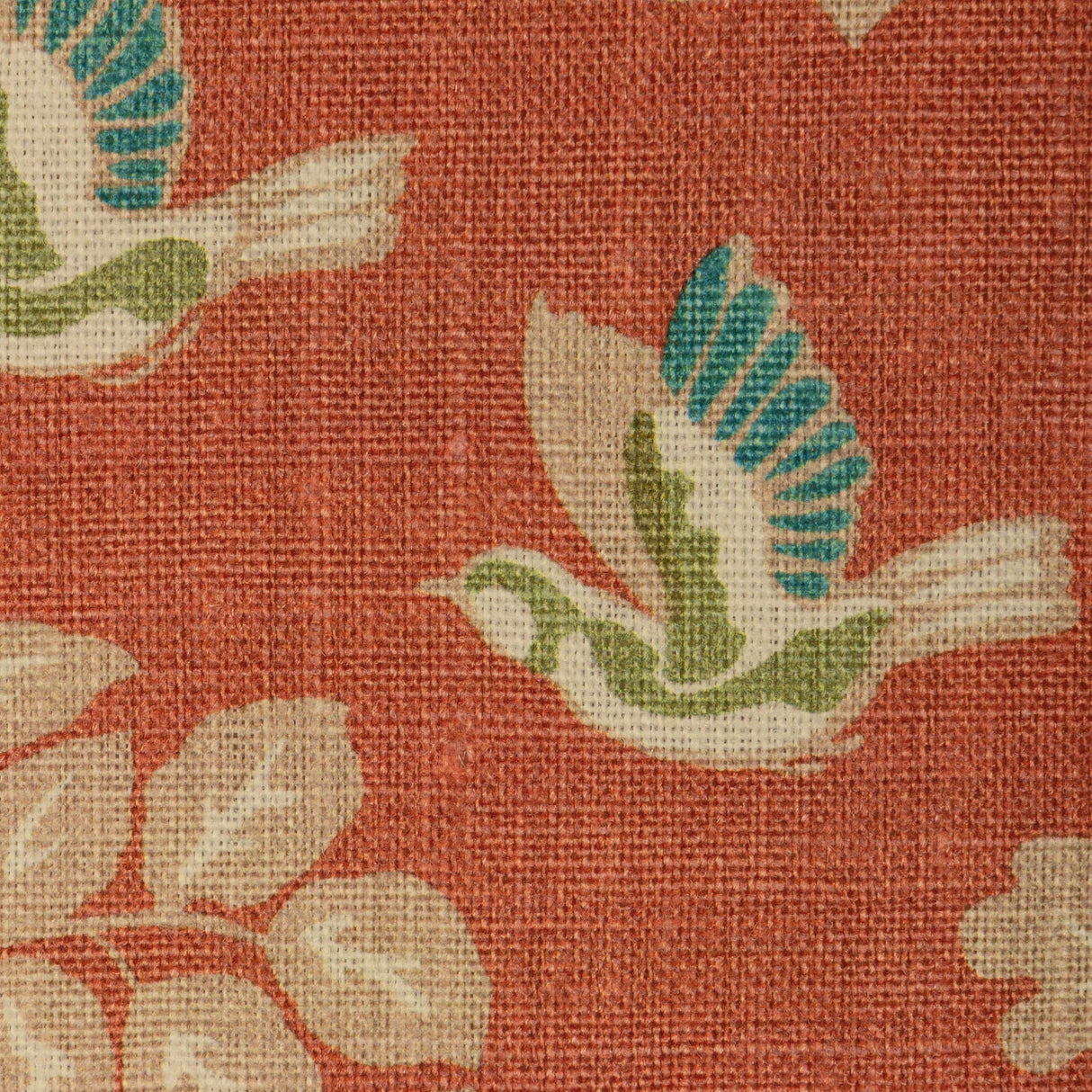 Lee Jofa MILLE FLEUR PRINT BRICK Fabric