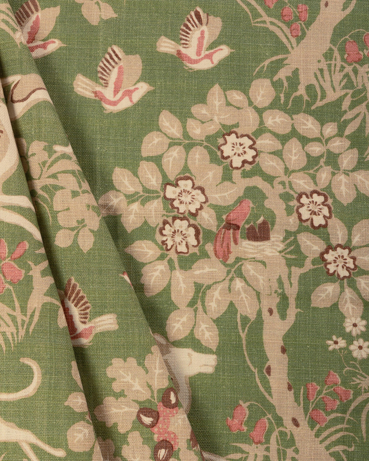 Lee Jofa MILLE FLEUR PRINT JUNIPER Fabric