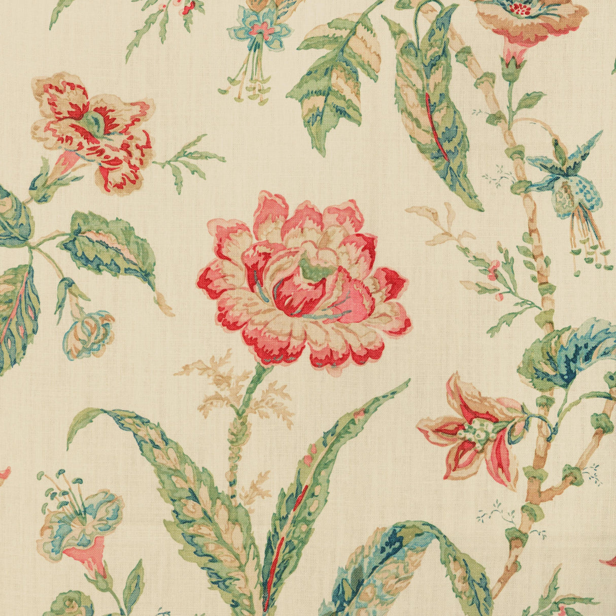 Lee Jofa ROSEMONT PRINT ROSE Fabric