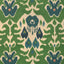 Lee Jofa MARCO POLO II GREEN/NAVY Fabric