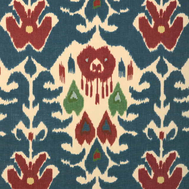 Lee Jofa MARCO POLO II NAVY/RED Fabric