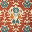 Lee Jofa MARCO POLO II BRICK/TEAL Fabric