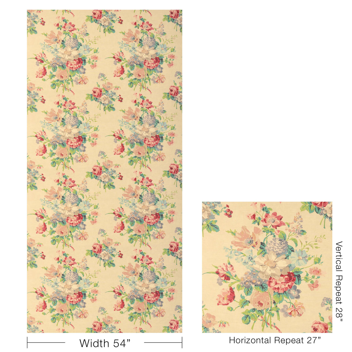 Lee Jofa HATHAWAY PRINT BERRY Fabric
